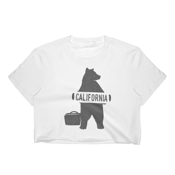 California Bear Crop Top